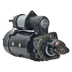 Starter - New, 12V, DD, CW, Aftermarket Delco Remy