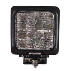 Square Flood Beam LED Light for Kubota Excavators & Tractors, 2800 Lumens