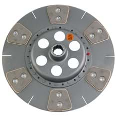 12" Transmission Disc, 6 Pad, w/ 1-1/8" 21 Spline Hub - Reman