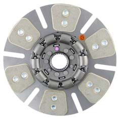 12" Transmission Disc, 6 Pad, w/ 1-3/4" 27 Spline Hub - Reman