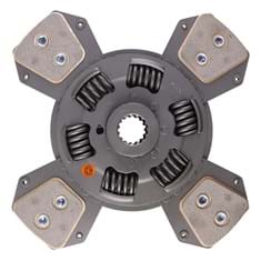 11" Transmission Disc, 4 Pad, w/ 1-1/8" 15 Spline Hub - Reman