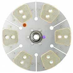 12" Transmission Disc, 6 Pad, w/ 1" 15 Spline Hub - New