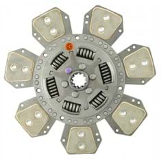 12-5/8" Transmission Disc, 7 Pad, w/ 1-1/4" 10 Spline Hub - New