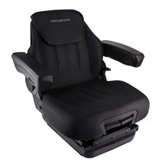 PROBOSS Mid Back Seat, Black &amp; Gray Fabric w/ Air Suspension