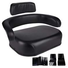 Wrap-Around Seat, Black Vinyl