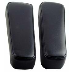 Arm Rest Set, Black Vinyl