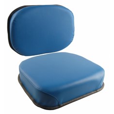 Cushion Set, Blue Vinyl - (2 pc.)