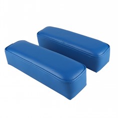 Arm Rest Set, Blue Vinyl