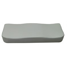 Seat Cushion, Gray Vinyl