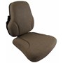 Side Kick Seat for John Deere 7000 & 8000 Series Tractors, Brown Fabric