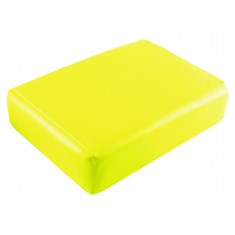 Seat Cushion, Yellow Vinyl