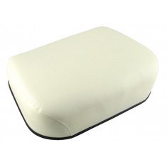 Seat Cushion, Cream Vinyl