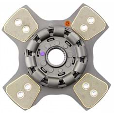 12" Transmission Disc, 4 Pad, w/ 1-3/4" 27 Spline Hub - New