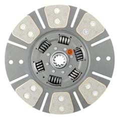 11" Transmission Disc, 6 Pad, w/ 1-1/8" 10 Spline Hub - Reman