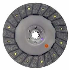 9" Transmission Disc, Woven, w/ 1-1/8" 10 Spline Hub - New