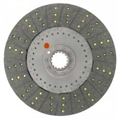 14" Transmission Disc, Woven, w/ 2-1/8" 16 Spline Hub - Reman
