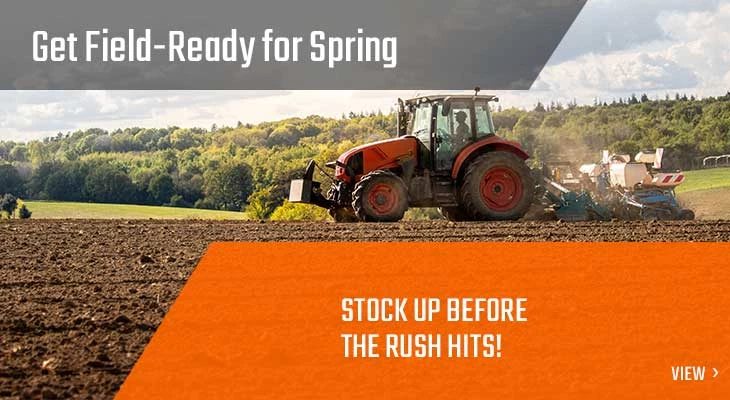 Get Your Equipment Field-Ready for Spring