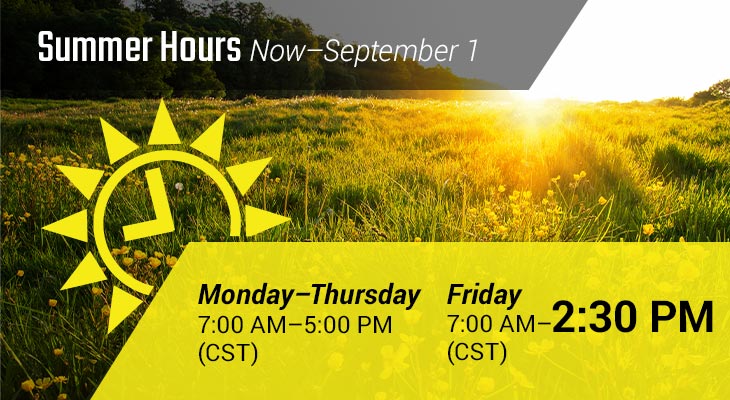 Summer Hours 2023