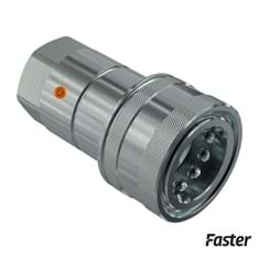 Faster Hydraulic Breakaway Coupler, Male, Genuine OEM Style