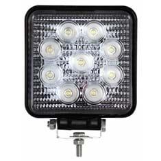 Square LED Flood Beam Light, 1890 Lumens