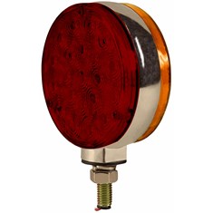 Red & Amber Double Sided Fender & Cab LED Warning Light, 1000 Lumens