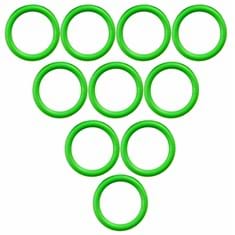 Suction & Discharge O-Ring, A6 & R4, (Pkg. of 10)