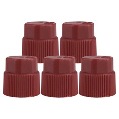 R134A Discharge Service Cap, High Side, Pkg. of 5