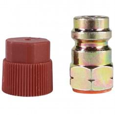 3/16" to R134A Adapter, High Side, Straight