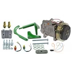 Compressor Conversion Kit, Delco A6 to Sanden, w/ Dual Switch