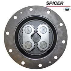 Dana/Spicer Hub Flange Assembly, MFD, 10 Bolt Hub, 4 Pin
