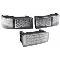 LED Corner &amp; Center Headlight Kit, Case IH STX &amp; MX Tractors, 9600 Lumens