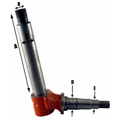 Spindle, 2WD, LH or RH