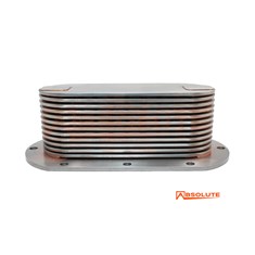 Engine Oil Cooler, 12 Plates