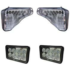 Tiger Lights Complete LED Light Kit for Bobcat Skid Steer, Industrial Grade