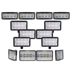 Tiger Lights LED Light Kit for Late John Deere 6000, 7000 Series Tractors