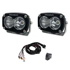 2" x 3" Mojave Series LED Racing Light Kit, 2 pk w/ Wiring Harness
