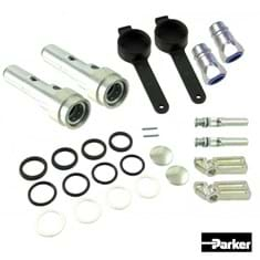 Pioneer Hydraulic Cartridge Coupler Conversion Kit, w/ Male Tips, Genuine OEM Style