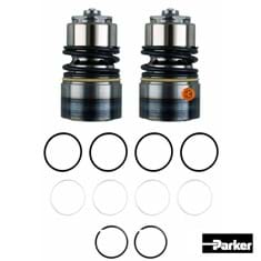 Parker Hydraulic Breakaway Cartridge Kit, Female, w/ Casting Seal Kit, Genuine OEM Style