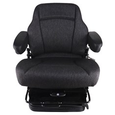 Sears Mid Back Seat, Gray Fabric w/ Air Suspension, Fore/Aft & Lateral Isolators