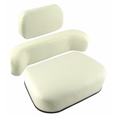 Cushion Set, Cream Vinyl - (3 pc.)